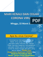 Corona Virus Pengajian