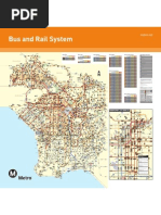 Bus and Rail System: Downtown Los Angeles