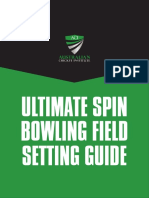 Ultimate Spin Bowling Field Setting Guide