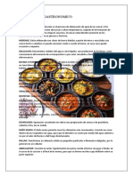 Diccionario Gastronomico