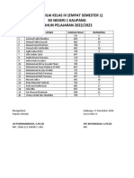 PAS  KELAS IV sem 1 KURMER