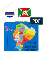 Mapa Político Del Ecuador