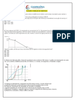 Função E Analise de Graficos: A) P 40h B) P 60h C) P 20 + 40h D) P 40 + 20h