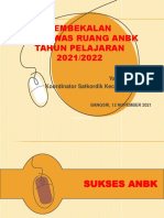 Pembekalan Pengawas Ruang Anbk