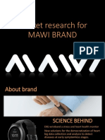 MAWI BRAND Market Research Summary