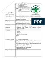 Sop Audit Internal