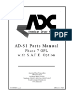 Ad-81 p7 Opl S.A.F.E. Parts Manual Pn-450230 (r1) 4903