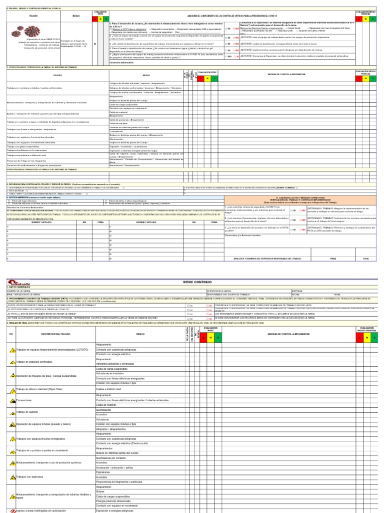 Iperc V05 Nueva Versión - 2021 | PDF | Medicina | Enfermedades y trastornos
