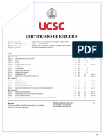 Certificado de Estudios: Curso Tipo Nota Pos. Rel. CR 1 2