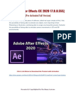 Adobe After Effects CC 2020 (Download)