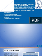 Trabajo Gestion de Riesgos - G3 - Juarez Sullon Luis Fernando - Castro Chero Darwin - Gestion Loguistica y Operaciones