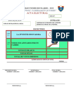 Acta Electoral