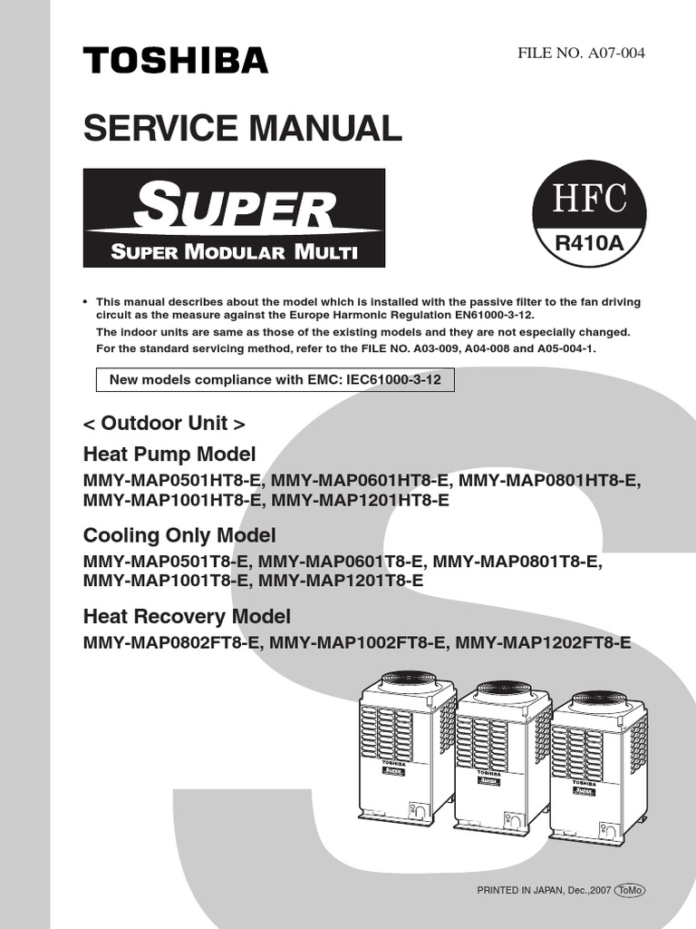 Service Manual: Heat Pump Model | PDF | Electrical Engineering | Engineering Thermodynamics