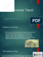 Amirhossein Vaezi History of Dentistry in Iran-The-Window-To-The-Heavens