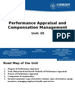Unit 05 Performance Appraisal and Compensation Management
