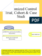 Randomized Control Trial, Cohort & Case Studi