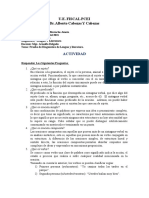 Lengua y literatura: sujeto, predicado, oraciones, verbos y objetos