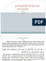 Gender Perspektif Al-Qur'an Dan Hadis