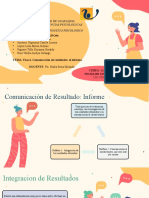 FASE 4. Comunicación de Resultados-El Informe