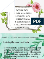 Bab.1.Sosiologi SBG Ilmu - KLS.X Kel