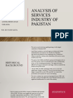 Analysis of Services Industry of Pakistan