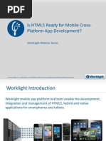 Download Is HTML5 Ready for Mobile Cross-Platform App Development by WorkLight SN61473954 doc pdf