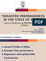 Disaster Preparadness in The State of Bihar