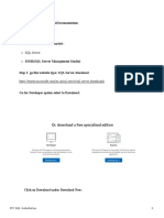 Microsoft SQL Installation