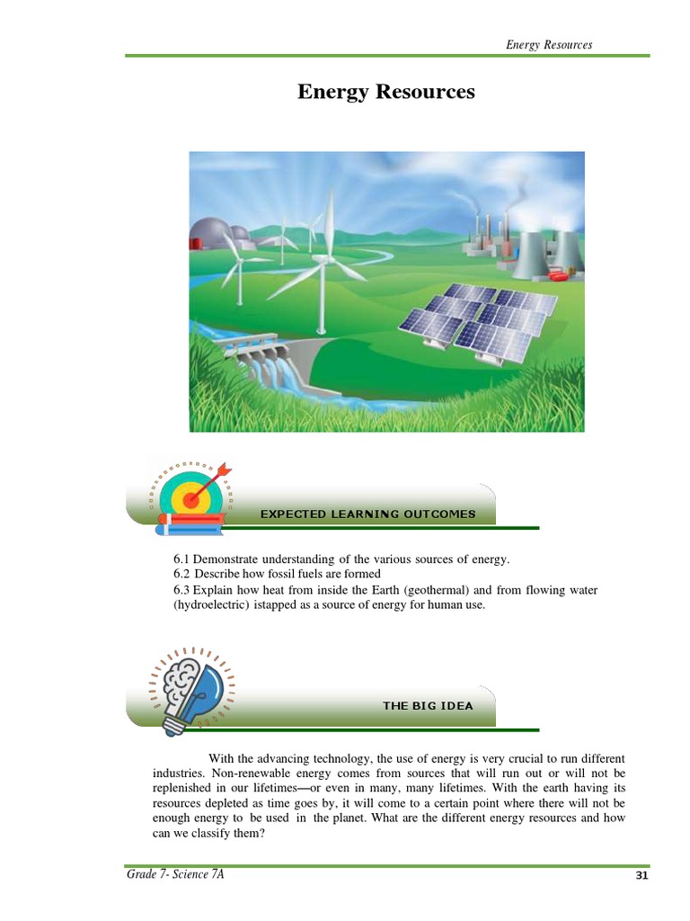 Notes PDF Coal Fuels