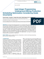 A Stochastic Mixed Integer Programming Framework F