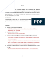 Disseminated Intravascular Coagulation (DIC) Case