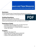 Pterosaursandtapemeasures