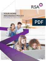 RSA Home Booklet Terms & Conditions