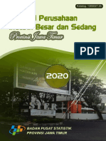 Direktori Perusahaan Industri Besar Dan Sedang Provinsi Jawa Timur 2020