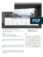 Departamento en Venta en FAUSTO ORTEGA, San Francisco Ocotlan (Ocotlan)