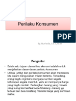 Permintaan & Perilaku Konsumen