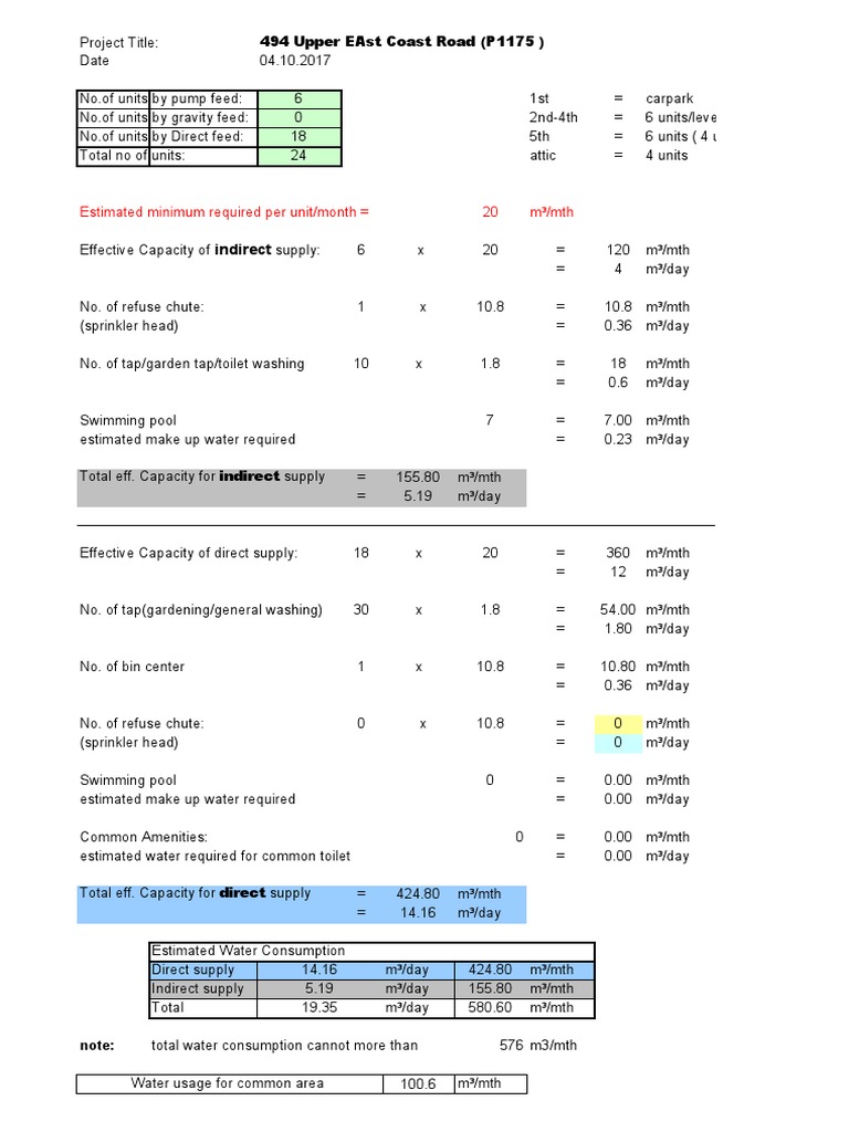 P1175Water Consumption CalculationA (4.10.17) PDF Transparent