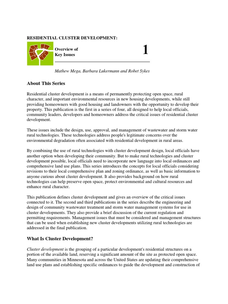 Cluster Wastewater Treatment in Miami | PDF | Stormwater | Water ...