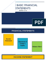 Basic Financial Statements