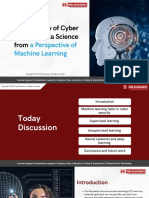 An Overview of Cyber Security Data Science From A Perspective of Machine Learning