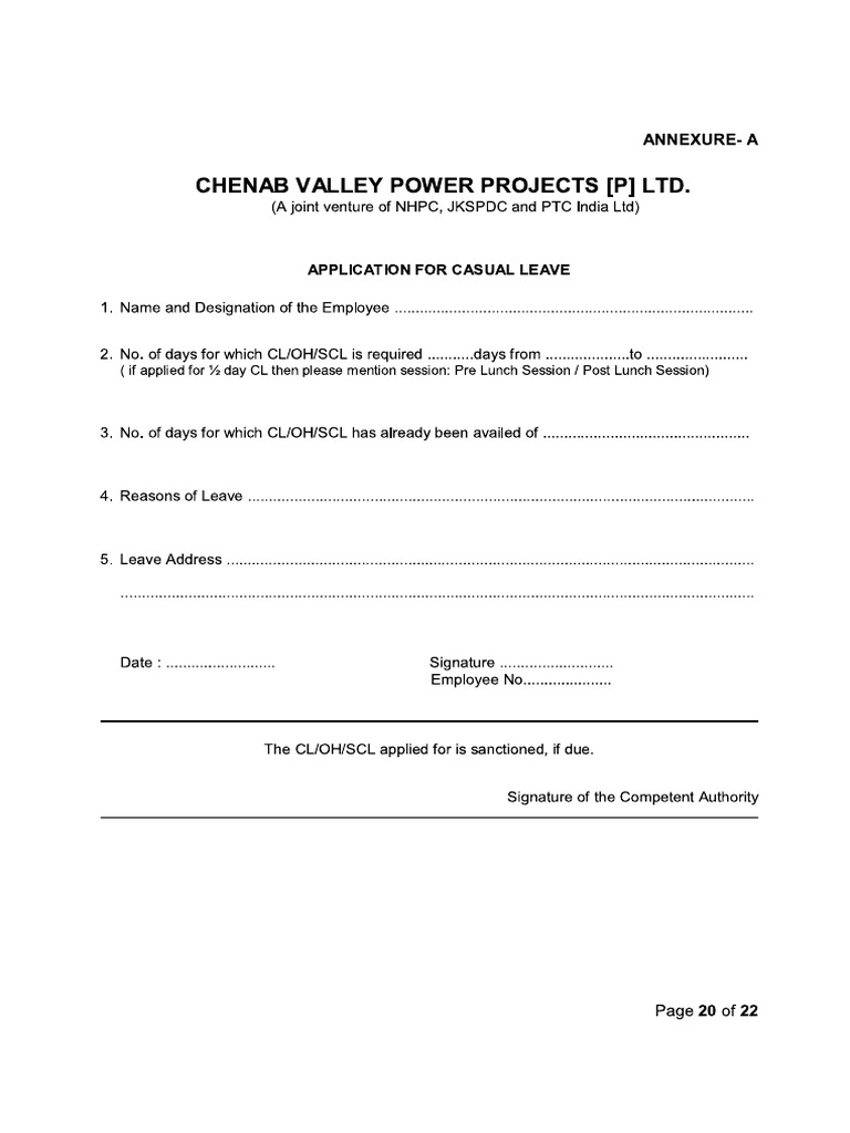 CL Form | PDF