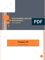Lecture 4 - Procurement & Contract Management