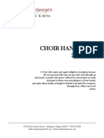 Choir Handbook 2018-2019