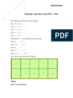 Bộ đề thi Violympic toán lớp 1 năm 2015 - 2016: Giaovienvietnam