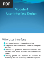 Module 4 L13 UI Design