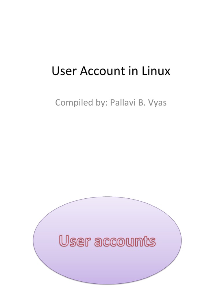 User Account in Linux | PDF | Superuser | User (Computing)