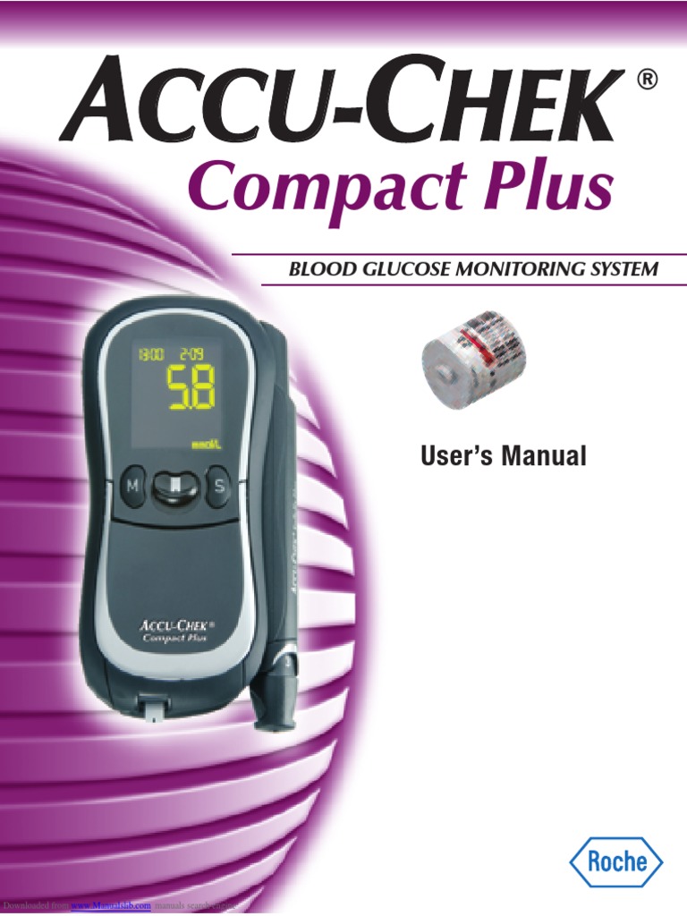 Roche Accu Chek Compact Plus Manual | Download Free PDF | Clinical ...