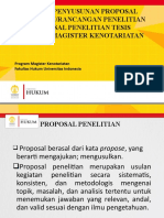 2. Research Proposal and Research Design