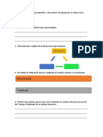 Actividad de La Democracia Representativa