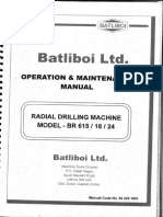 Radial Drill Maintenance Manual